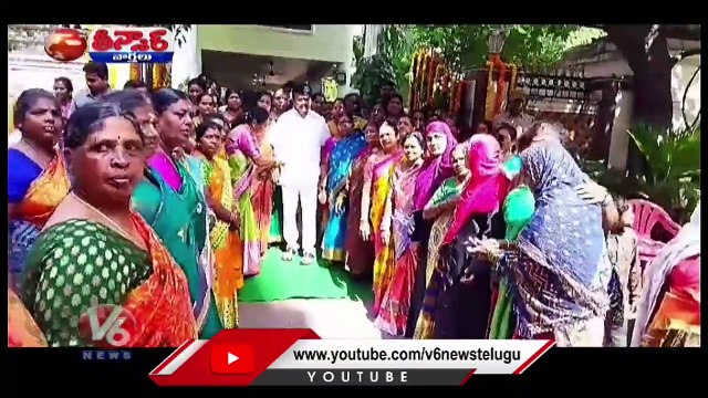 Rakhi Festival 2023 : Leaders Rakhi Celebrations | V6 Teenmaar