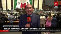 Marcela Guerra toma protesta como la nueva presidenta de la Cámara de Diputados