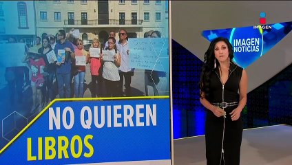 Se manifiestan contra los libros de texto en Tamaulipas