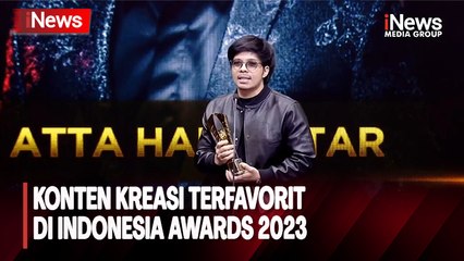 Atta Halilintar Berhasil Menangkan Konten Kreator Terfavorit di Indonesia Awards 2023