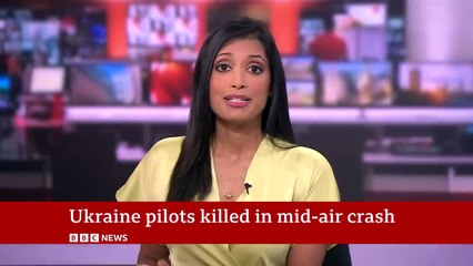 Ukraine war_ Fighter ace and two other pilots killed in mid-air crash - BBC News
