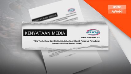 Acryl Sani dilantik jadi Pengerusi PUNB