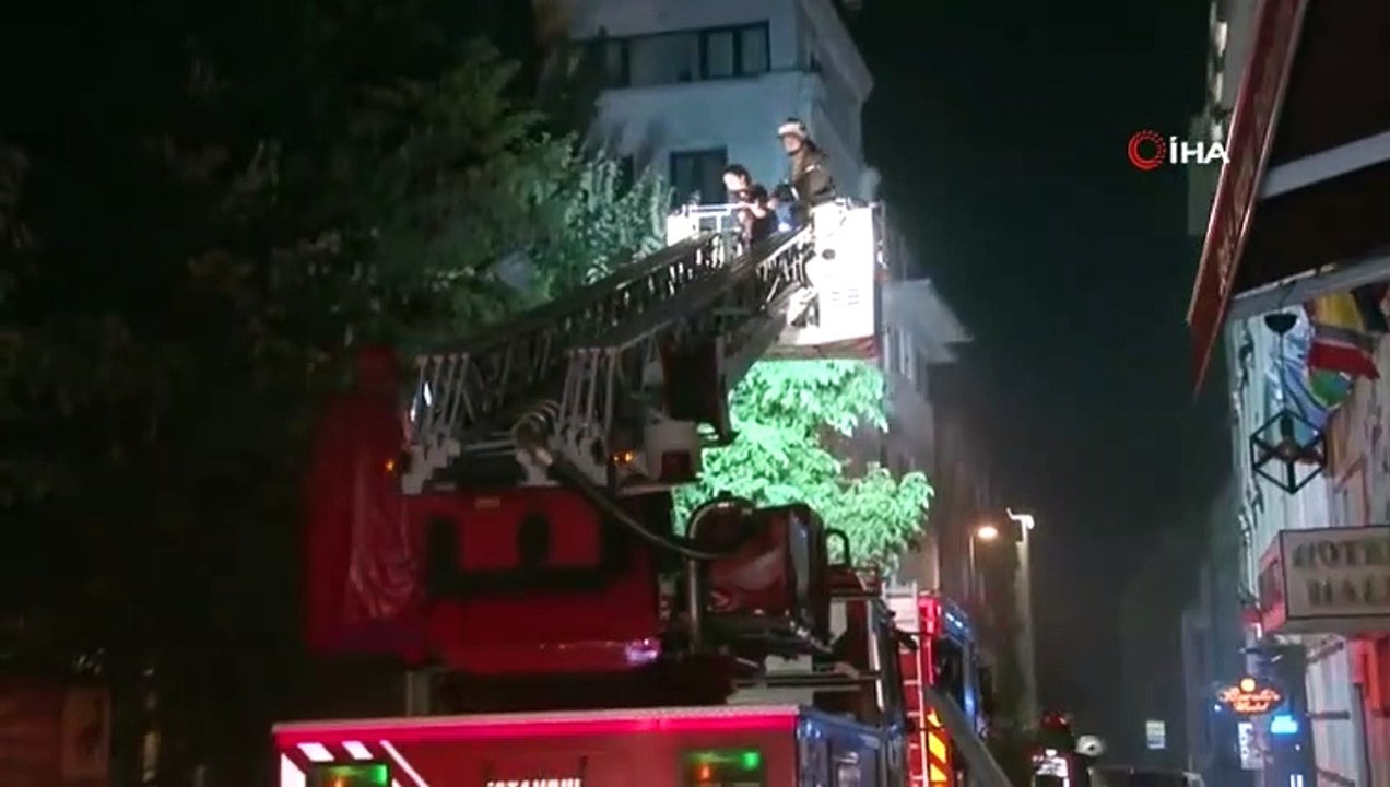 Incendie d'un hôtel à Fatih : 40 personnes secourues