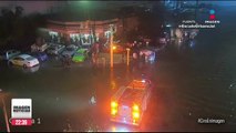 25 vehículos fueron arrastrados por las fuertes lluvias en Guadalajara, Jalisco
