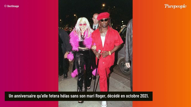 Il a dit oui à une drag queen : Lââm, photo de son mariage avec son défunt mari, perruque blonde et tenue inattendue