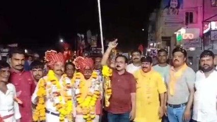 भुजरियां पर धूमधाम से निकला चल समारोह, अनोखी परंपरा में समाजजन हुए शामिल