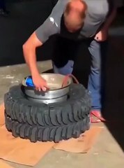 Amazing Way To Put Tires On Rims #shorts #viral #shortsvideo #video #innovationhub