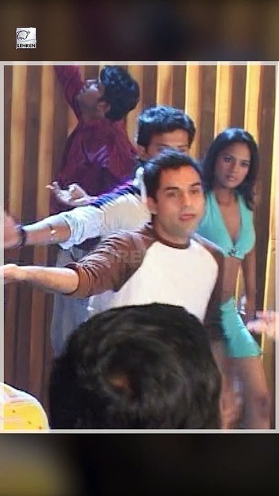 Abhay Deol & Neha Dhupia shooting a song for Ek Chalis Ki Last Local