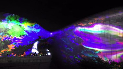 [서울] 서울 밤하늘에 오로라가...'빛축제 '서울라이트 DDP' 개막 / YTN