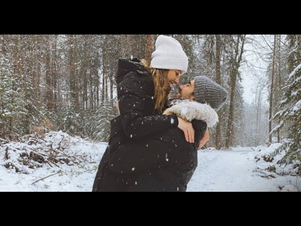 Ilona Smet a partagé une photo d’elle et de son amoureux Kamran lors d’une balade sous la neige