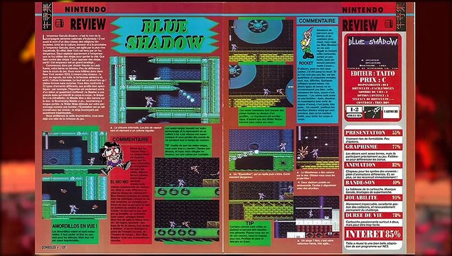 BLUE SHADOW (Nintendo NES) Le meilleur NINJA GAME de la NES (Oui, mieux que NINJA GAIDEN) (1080p_60fps_H264-128kbit_AAC)