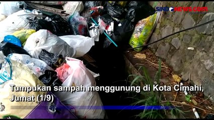 Sampah di Kota Cimahi Menggunung, Imbas Terbakarnya TPA Sarimukti