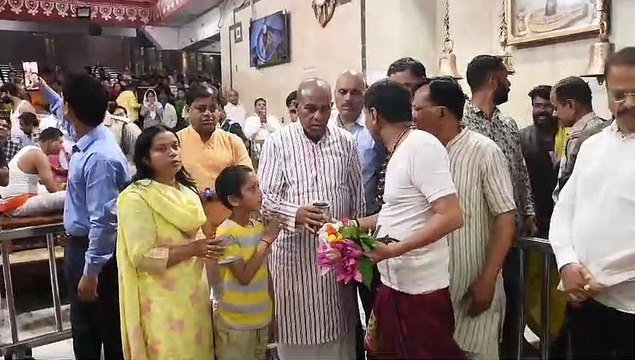 Gaurishankar Bisen visited Mahakaleshwar