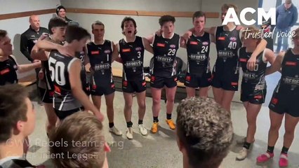 GWV Rebels team song, Reid Oval - July 30, 2023