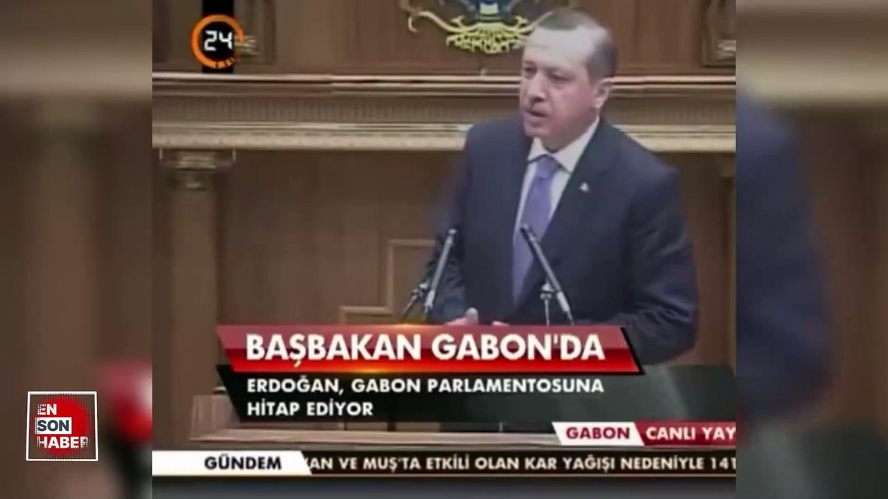 Cumhurbaşkanı Erdoğan'ın Gabon Parlametosu'nda yaptığı konuşma yeniden gündemde