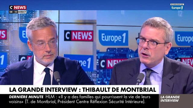 Thibault de Montbrial, Président du cercle de réflexion sur la sécurité intérieur s'attaque aux JT de TF1 et France 2 : C'est un monde parallèle ! Ils vous parlent des glaces sur la plage quand la France est confrontée à des meurtres terribles