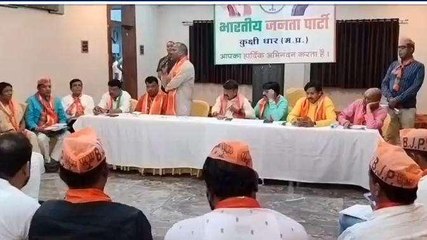 कुक्षी विधानसभा में कोर समिति की बैठक संपन्न, उपस्थित रहे कार्यकर्ता