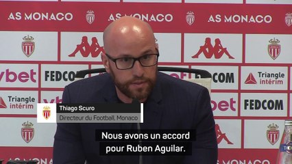 Scuro confirme le départ de Ruben Aguilar