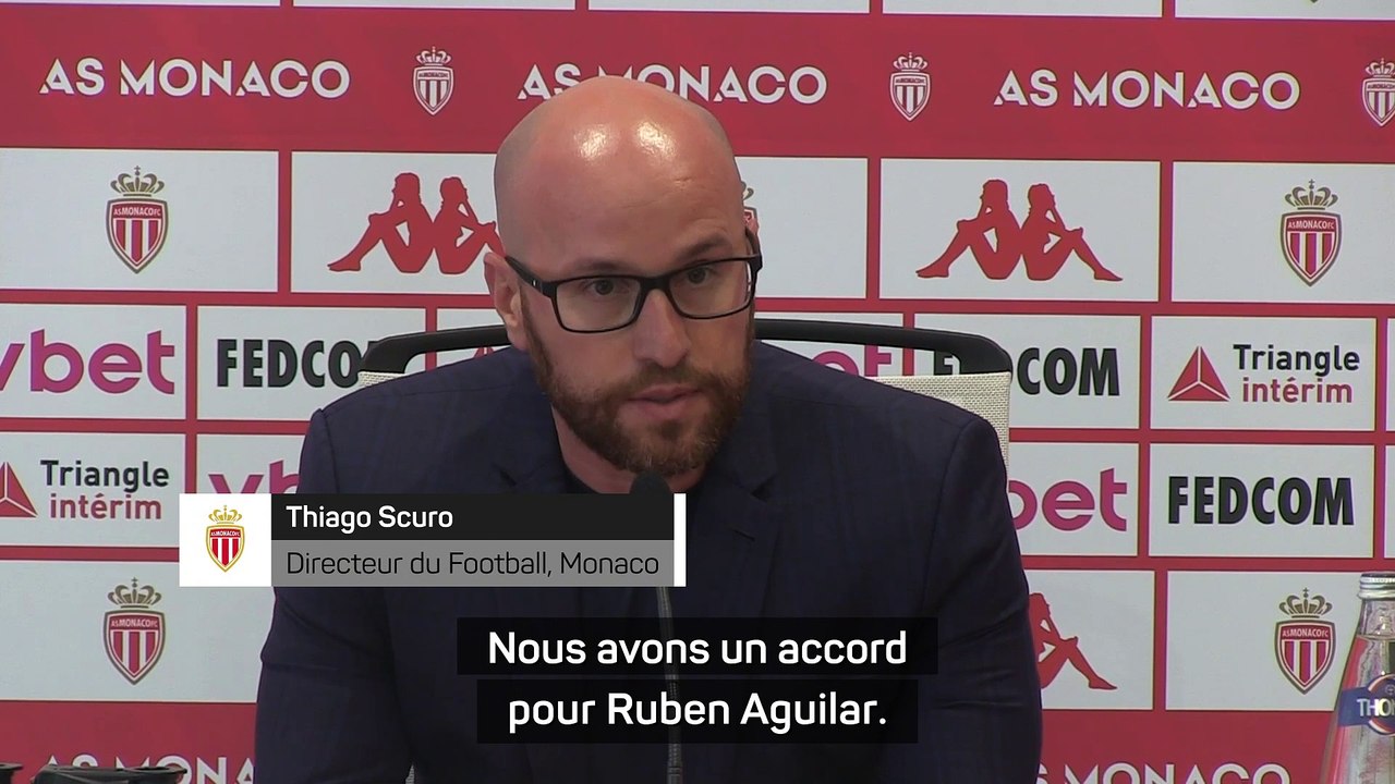 Scuro confirme le départ de Ruben Aguilar