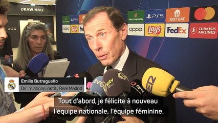 Butragueño félicite l’Espagne pour le titre et Bonmatí pour son prix UEFA