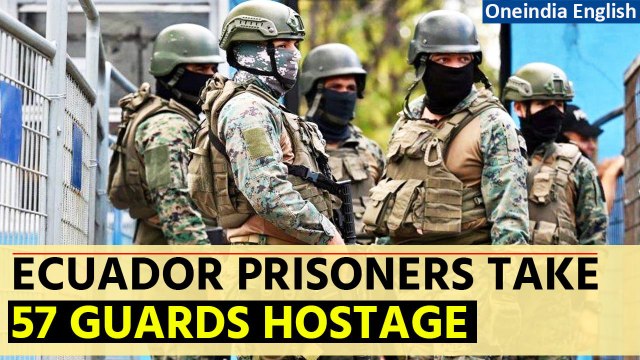 Ecuador : Inmates across 6 prisons take 57 guards, officers hostage in an alarming development
