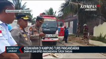 Kebakaran Hebat di Kampung Turis Diduga Korsleting Listrik