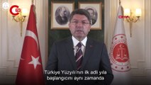 Bakan Tunç'tan 'Erdoğan' hatırlatmalı yeni adli yıl mesajı