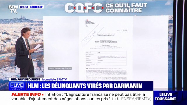Émeutes: Gérald Darmanin a demandé aux préfets une fermeté systématique pour expulser les délinquants auteurs de violences urbaines des logements sociaux