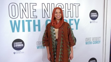 Blair Imani "One Night with Corey" Comedy Show Red Carpet Event
