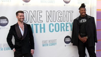 Corey O'Brien and R.K. Russell "One Night with Corey" Comedy Show Red Carpet Event