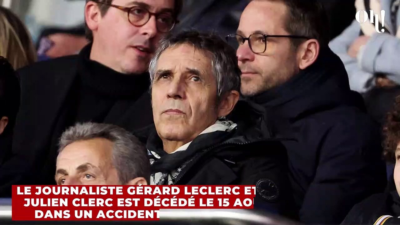 Julien Clerc : 2 semaines après le décès de son frère, il se confie : "c’est un drôle de signe de la vie"