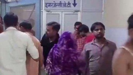 अलीगढ़: अज्ञात हमलावरों ने की युवक पर फायरिंग, हुआ ये हाल