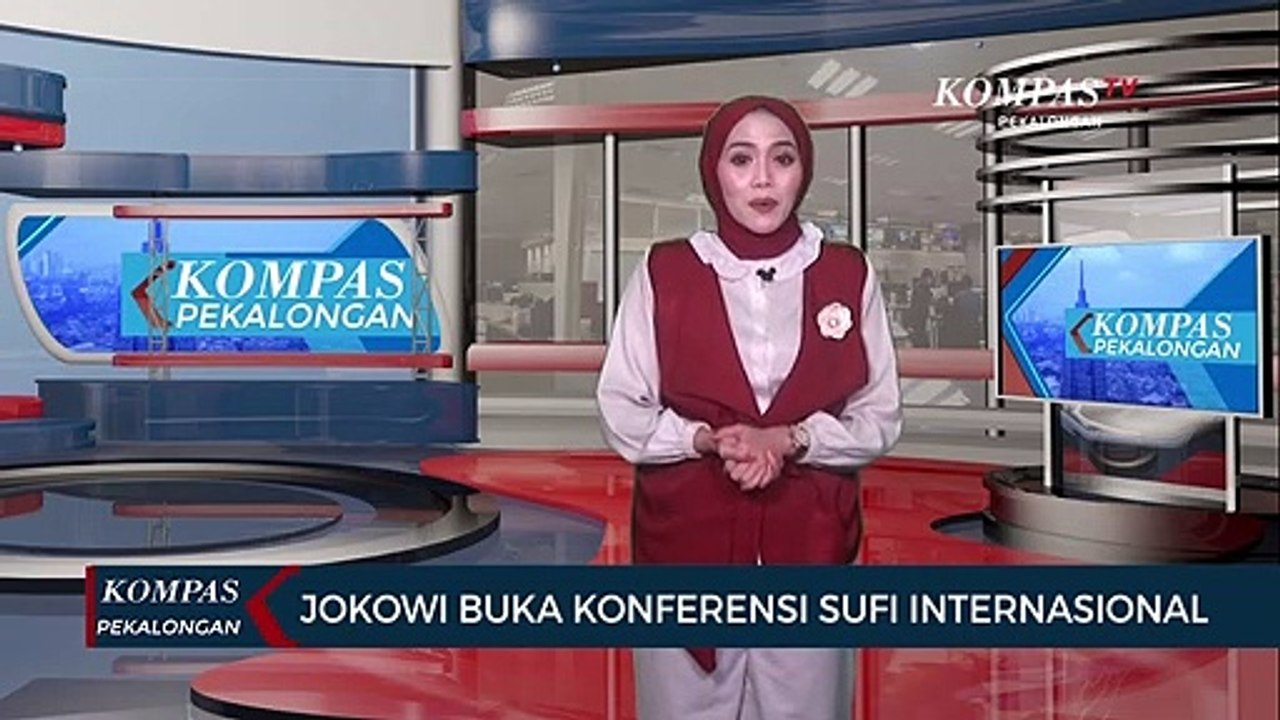 Jokowi Buka Konferensi Sufi Internasional, Prabowo dan Ganjar Akrab