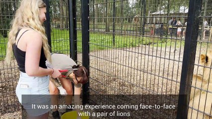 We stayed at the Lookout Bubble at Port Lympne