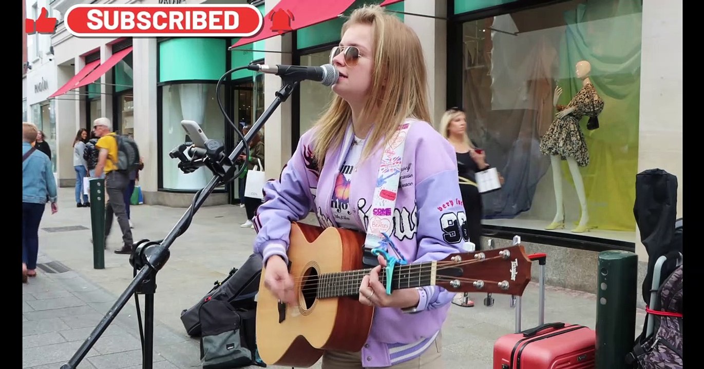 Zoe Clarke Cover of How to Save a LifeSong by The Frayon Grafton Street Dublin