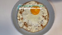 Feta Fried Egg With Tortilla Easy Breakfast / Τηγανητό Τυρί Με Αυγό Και Τορτίγια