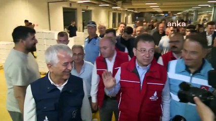 İmamoğlu rend visite aux pêcheurs qui disent ＂Vira Bismillah＂ et attire l'attention sur la pollution des mers： ＂Nous ne pouvons pas blâmer les poissons＂