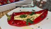 Greek Stuffed Peppers With Feta Cheese / Πιπεριές Φλωρίνης Γεμιστές Με Φέτα