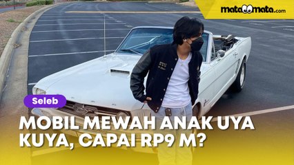 Mobil Mewah Anak Uya Kuya saat Kuliah di Amerika Bikin Jiwa Miskin Meronta, Harganya Capai Rp9 M?