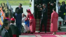 البابا يصل إلى منغوليا في أول زيارة حبرية لهذا البلد