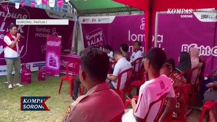 Kampung Salak Sorong Jadi Percontohan Penggunaan Bright Gas