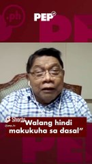 Mike Enriquez believes in the power of prayer | PEP Throwback #shorts