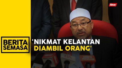 Minyak, gas Kelantan diambil orang lain - MB