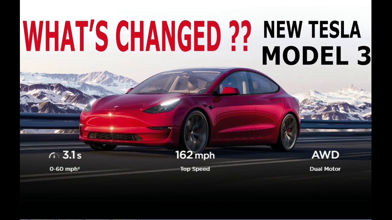 What's Changed New Tesla Model 3 ?