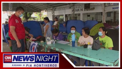 Mga evacuee sa Quezon city makakauwi na | News Night