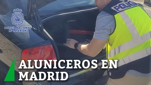 Detenidos dos aluniceros que usaban el coche de un fallecido para asaltar bares de Madrid