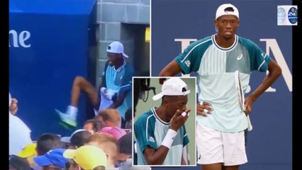 Bizarre Moment Christopher Eubanks Rushes off the Court for the Bathroom BEFORE the End of the Point