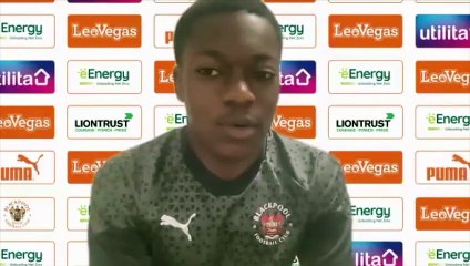 Dembele discusses his move to Blackpool