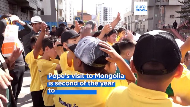 Pope Francis visits one of the world's smallest and newest Catholic communities in Mongolia
