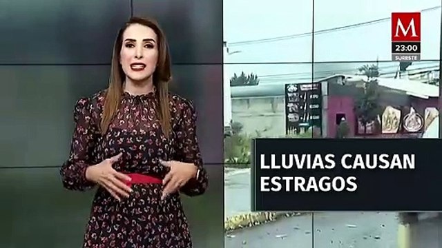 Lluvias provocan afectaciones en diferentes zonas de Edomex